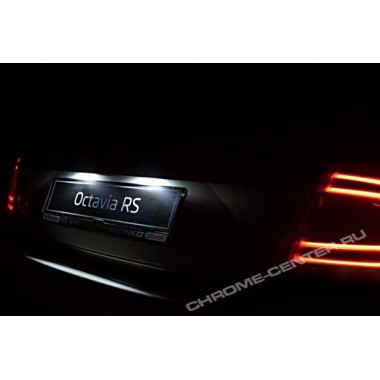Светодиодные лампы в подсветку номерного знака Octavia A7 (2013-) бренд – ECP главное фото
